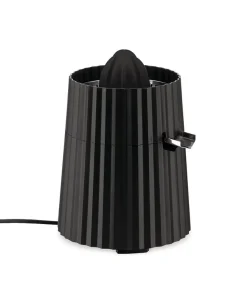 Alessi Elektrische Citruspers Plisse Black New