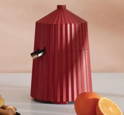 Alessi Elektrische Citruspers Plisse White Outlet
