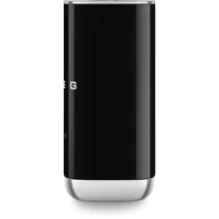 Elektrische Melkopschuimer Smeg MFF02BLEU 50's Style Zwart