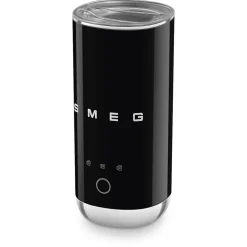 Elektrische Melkopschuimer Smeg MFF02BLEU 50's Style Zwart