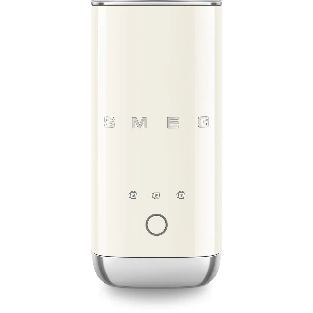 Smeg Elektrische Melkopschuimer MFF02CREU 50's Style Crème New