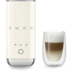 Smeg Elektrische Melkopschuimer MFF02CREU 50's Style Crème New
