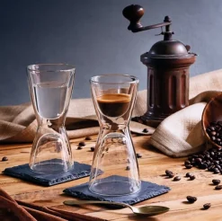 Luigi Bormioli Espresso- en waterglas Thermic Glass Drink 65 ml / 100 ml Sale