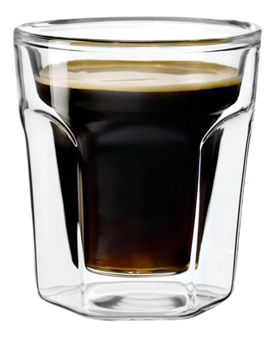 Espressoglas Leopold Vienna Transparant 0,1 L (Set van 2)