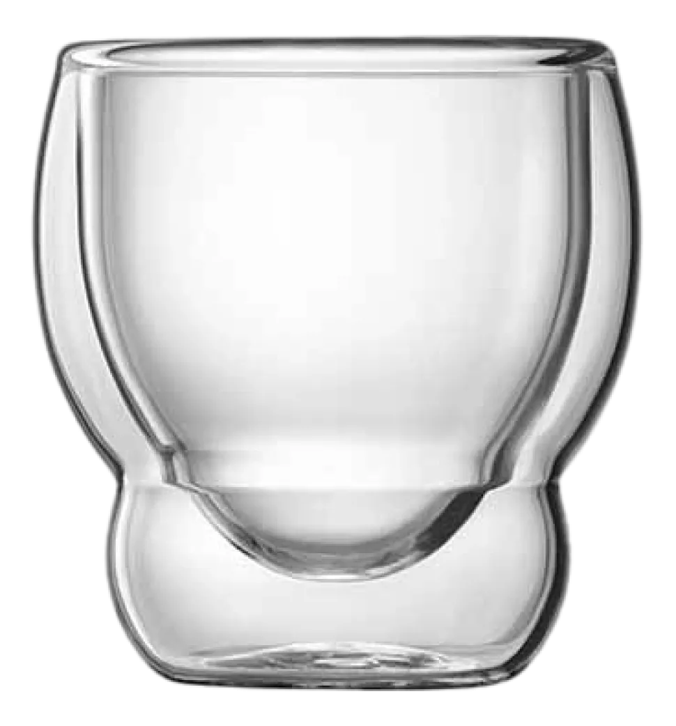 Espressoglas Luigi Bormioli Thermic Glass Globo 90 ml (Set van 2)