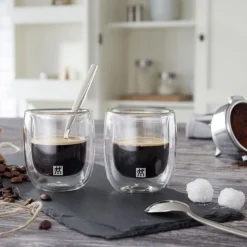 Zwilling Espressoglas Sorrento Dubbelwandig 80ml (2-Delig) Hot