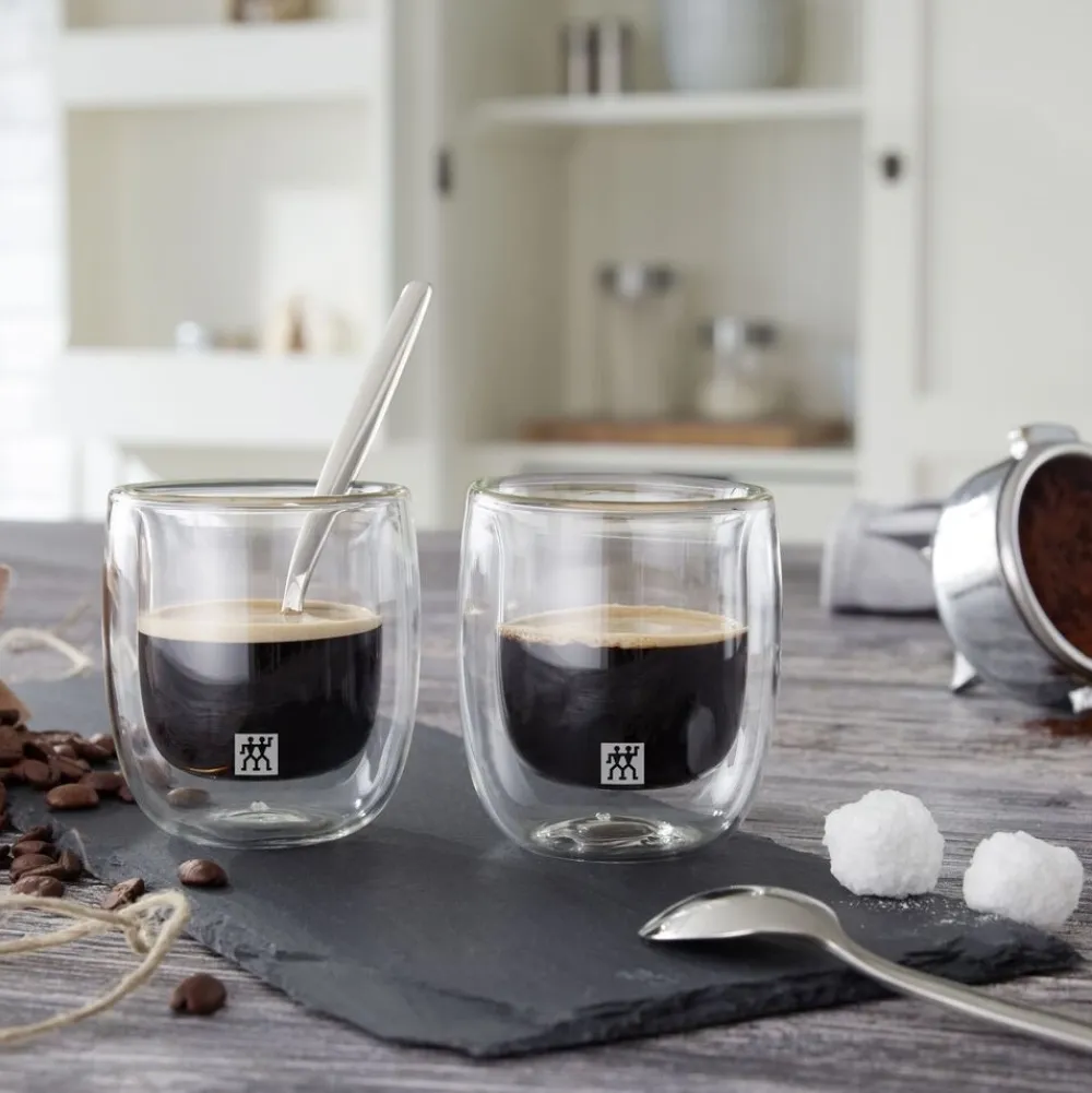 Zwilling Espressoglas Sorrento Dubbelwandig 80ml (2-Delig) Hot