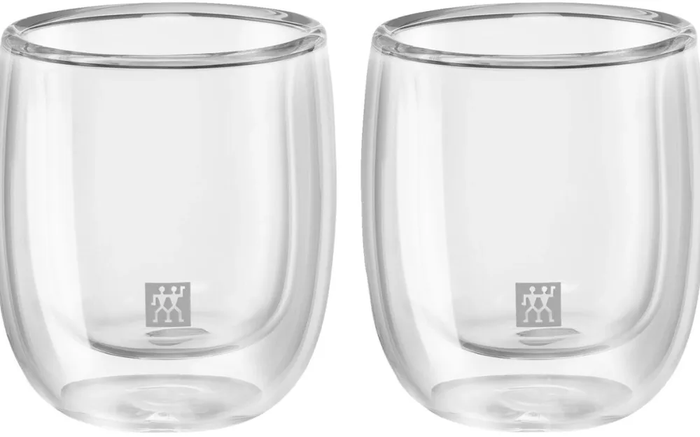 Zwilling Espressoglas Sorrento Dubbelwandig 80ml (2-Delig) Hot