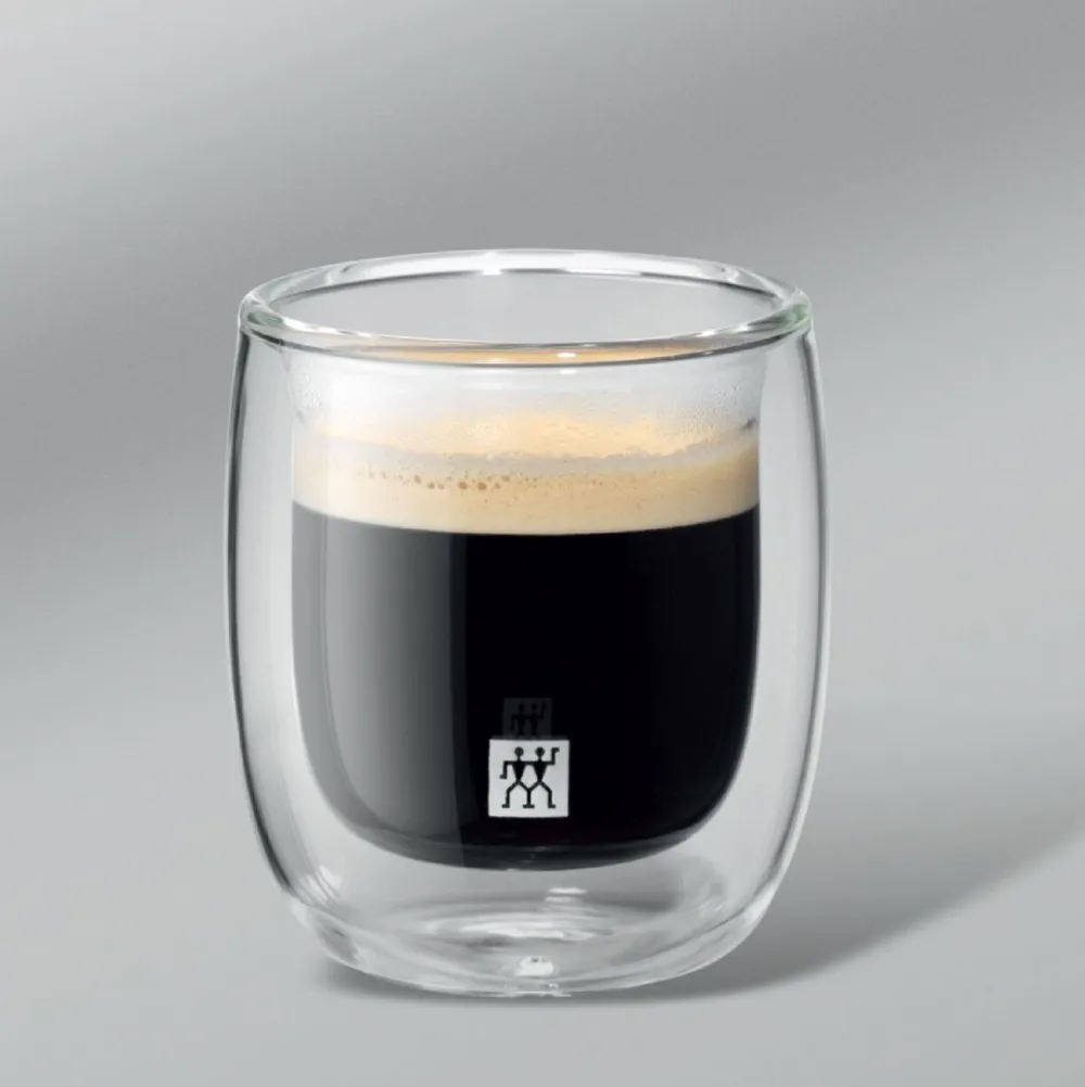 Zwilling Espressoglas Sorrento Dubbelwandig 80ml (2-Delig) Hot