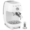 Espresso koffiemachine Smeg ECF03WHEU 50's Style Wit