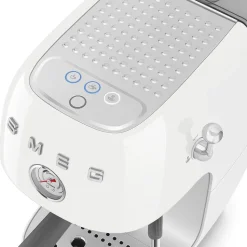 Espresso koffiemachine Smeg ECF03WHEU 50's Style Wit