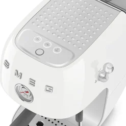 Espresso koffiemachine Smeg ECF03WHEU 50's Style Wit