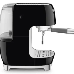 Espresso koffiemachine Smeg ECF03BLEU 50's Style Zwart