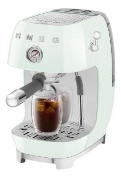 Espresso koffiemachine Smeg ECF03PGEU 50's Style Watergroen