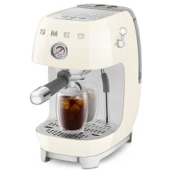 Smeg Espresso koffiemachine ECF03CREU 50's Style Crème Clearance