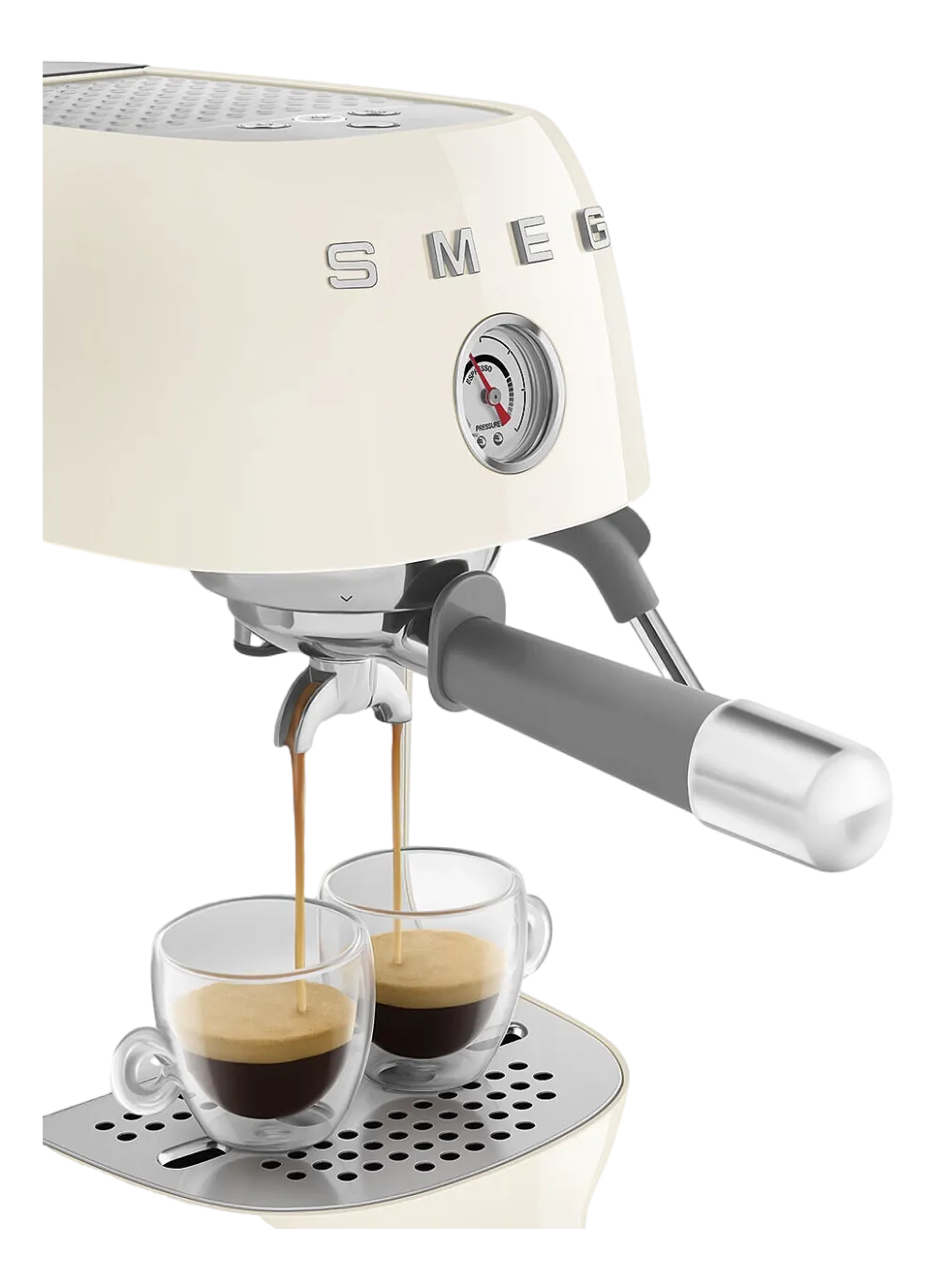 Smeg Espresso koffiemachine ECF03CREU 50's Style Crème Clearance
