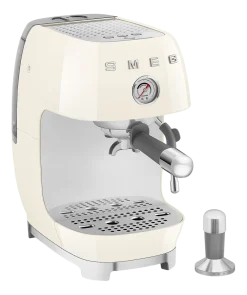 Smeg Espresso koffiemachine ECF03CREU 50's Style Crème Clearance