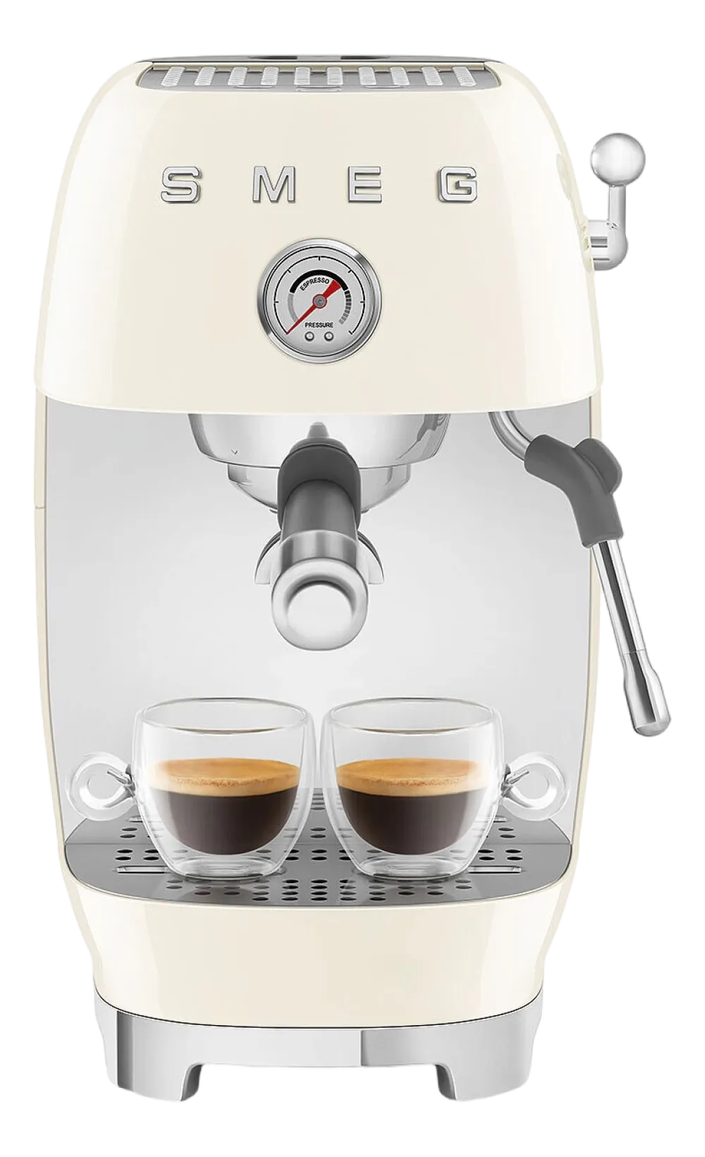 Smeg Espresso koffiemachine ECF03CREU 50's Style Crème Clearance