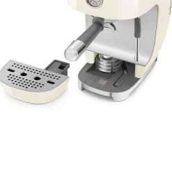 Smeg Espresso koffiemachine ECF03CREU 50's Style Crème Clearance