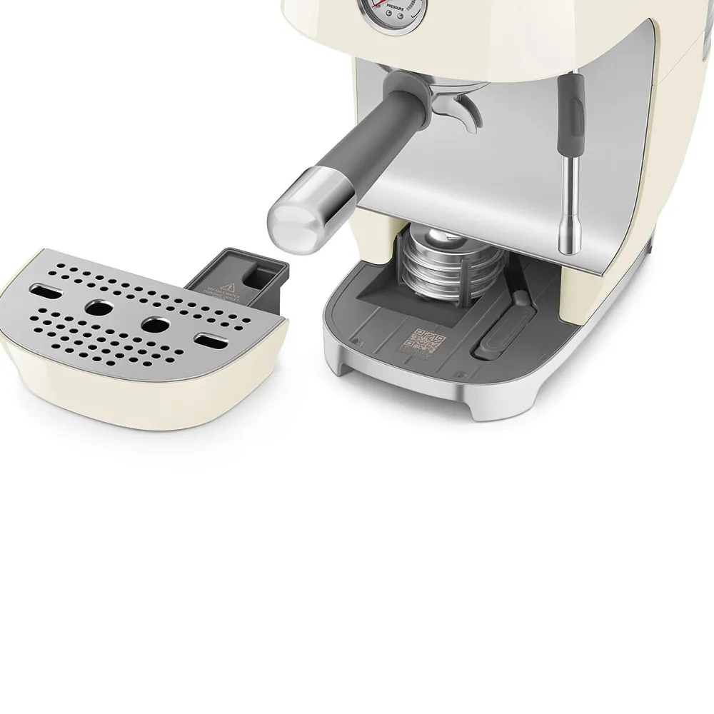 Smeg Espresso koffiemachine ECF03CREU 50's Style Crème Clearance