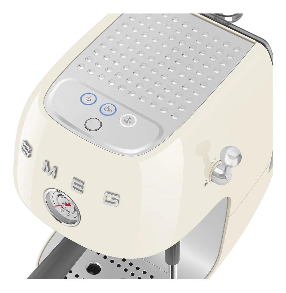 Smeg Espresso koffiemachine ECF03CREU 50's Style Crème Clearance