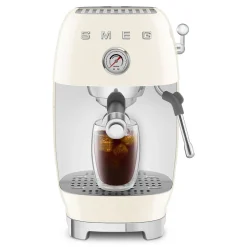 Smeg Espresso koffiemachine ECF03CREU 50's Style Crème Clearance