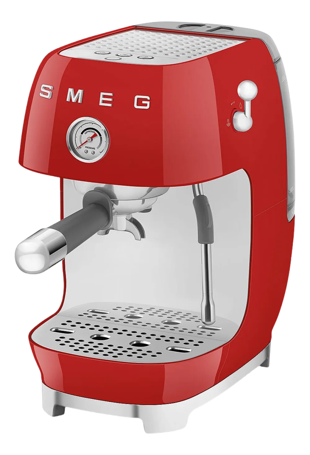 Smeg Espresso koffiemachine ECF03RDEU 50's Style Rood Discount