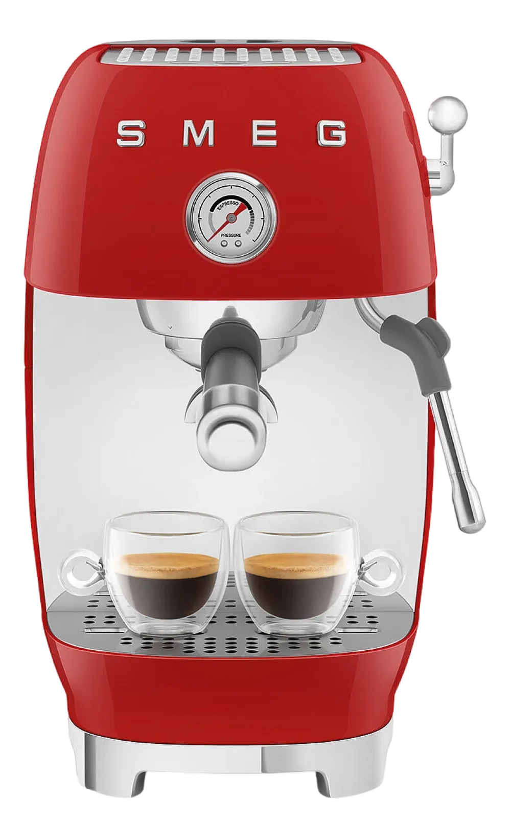 Smeg Espresso koffiemachine ECF03RDEU 50's Style Rood Discount