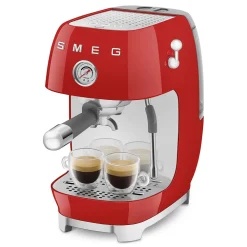 Smeg Espresso koffiemachine ECF03RDEU 50's Style Rood Discount