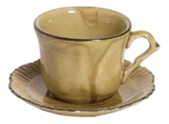The Table Espressokop en Schotel Attic Honey 45 ml New