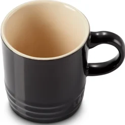 Espressokop Le Creuset Ebbenzwart 100ml (6-Delig)