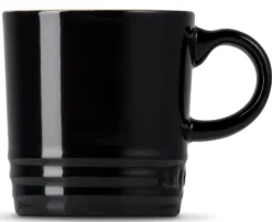 Espressokop Le Creuset Ebbenzwart 100ml (6-Delig)