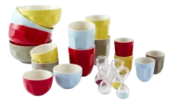 Espressokop POLSPOTTEN La Marzocco Polygon Multi-colour 100 ml (Set van 4)