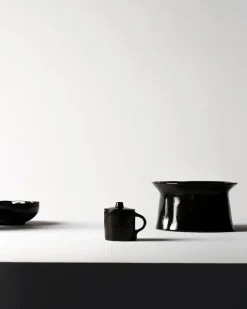 Espressokop Serax La Mère Tableware By Marie Michielssen Deksel Dark Brown 110 ml