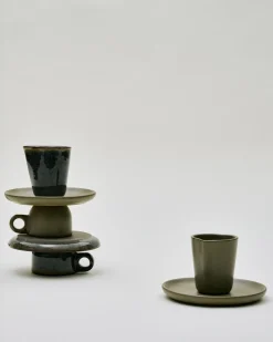 Espressokop Serax Surface Tableware By Sergio Herman Indi Grey 100 ml