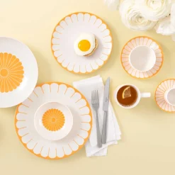 Villeroy & Boch Espressokop Fleur Soleil 70ml (6 delig) Discount