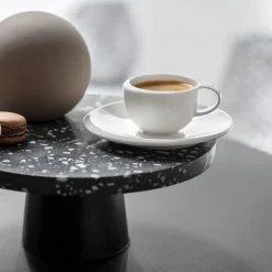 Villeroy & Boch Espressokop NewMoon Wit (6-Delig) Clearance