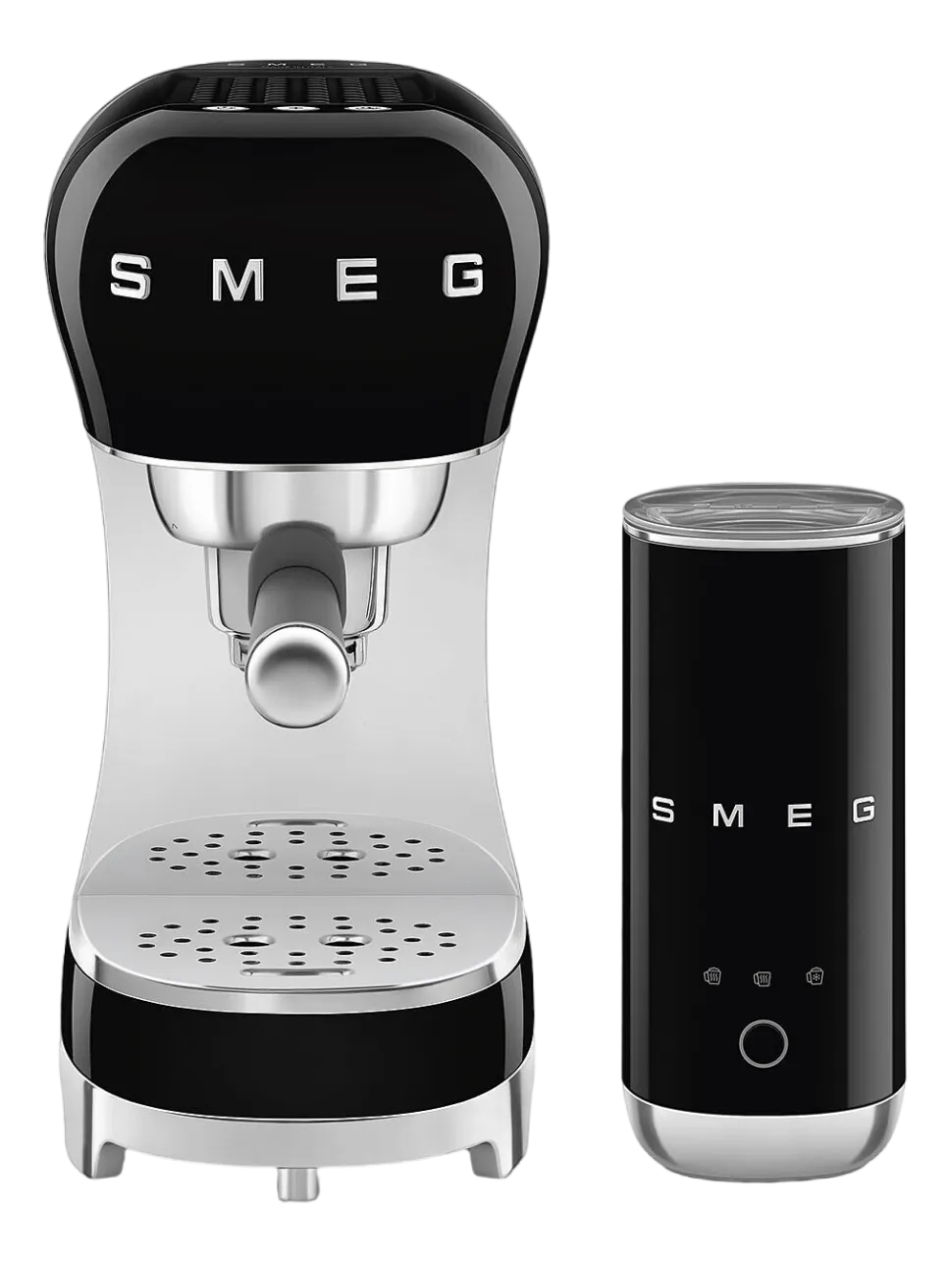 Espressomachine SMEG ECF12BLEU 50's Style Zwart