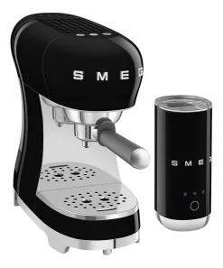 Espressomachine SMEG ECF12BLEU 50's Style Zwart