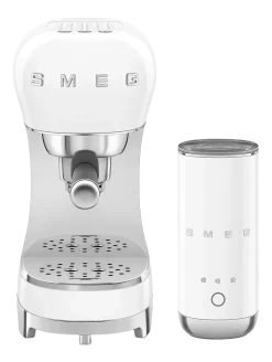 Smeg Espressomachine ECF12WHEU 50's Style Wit Sale