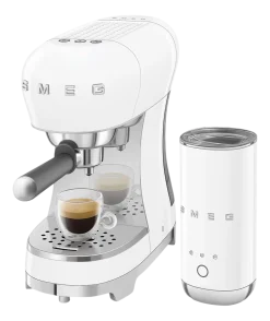Smeg Espressomachine ECF12WHEU 50's Style Wit Sale