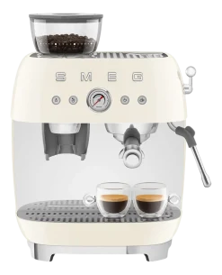 Smeg Espressomachine EGF03CREU Crème