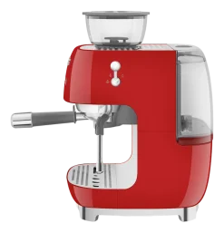 Espressomachine Smeg EGF03RDEU Rood