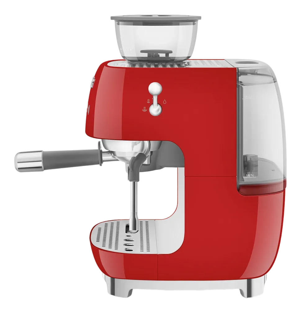 Espressomachine Smeg EGF03RDEU Rood