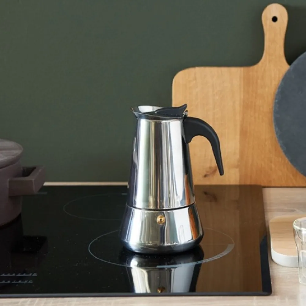 Leopold Vienna Espressomaker Trevi RVS (6-Kops) Best