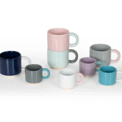 Lund Espresso Mok London Skittle Stapelbaar White & Pink New