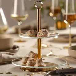 Leonardo Etagère Cena Gold (2-Delig)