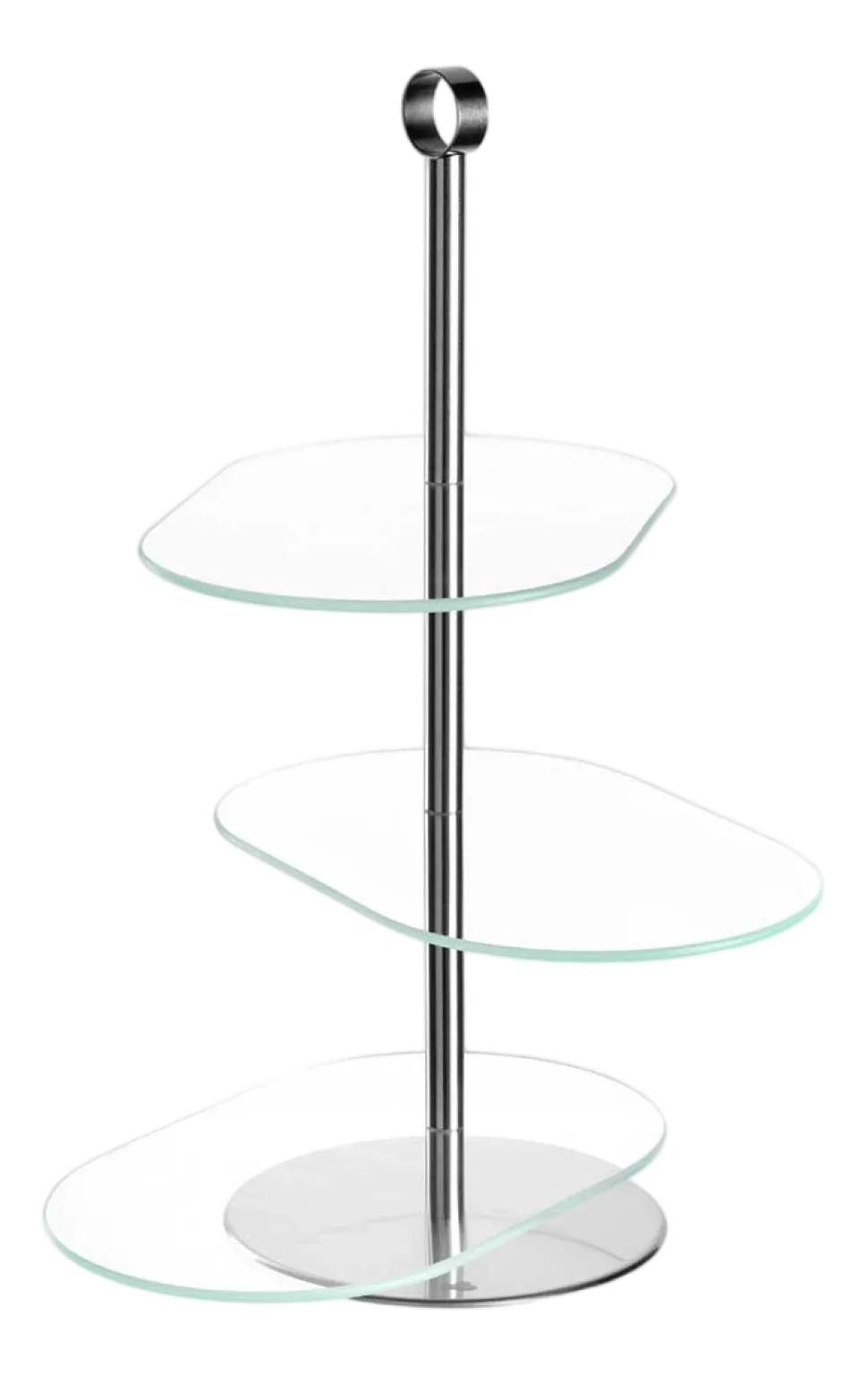 Etagère Leonardo Cena Zilver 3-Laags