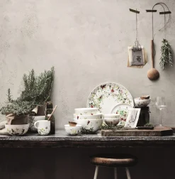 Etagère Rosenthal Brillance 2 Tiers With Rim Fleurs Sauvages