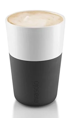 Eva Solo Café latte Tumbler Carbon Black (2-delig) Best